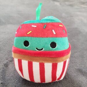 Chantal the Christmas Cupcake Plush Ornament 4” Squishmallows